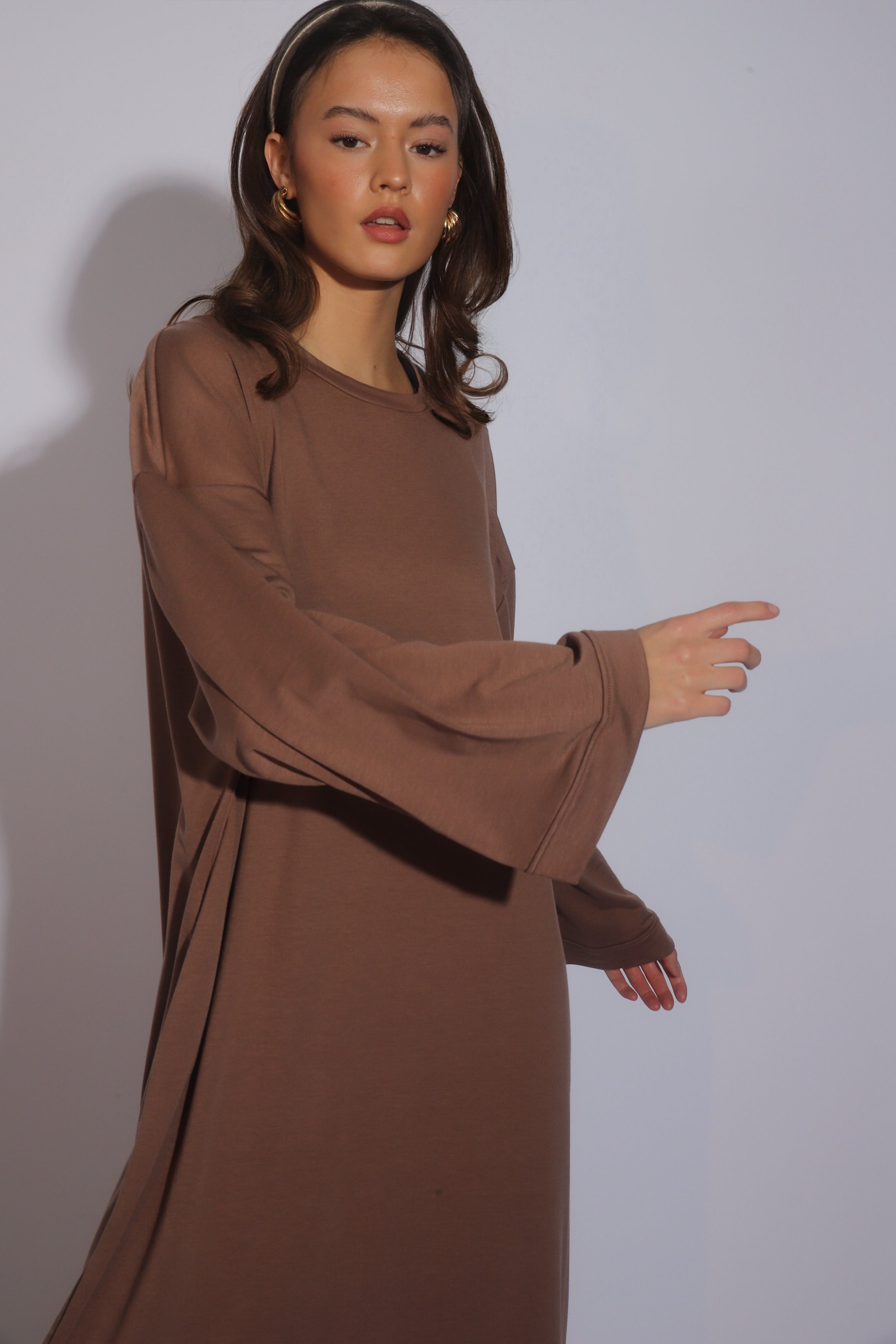 Minimalista Dress Taupe
