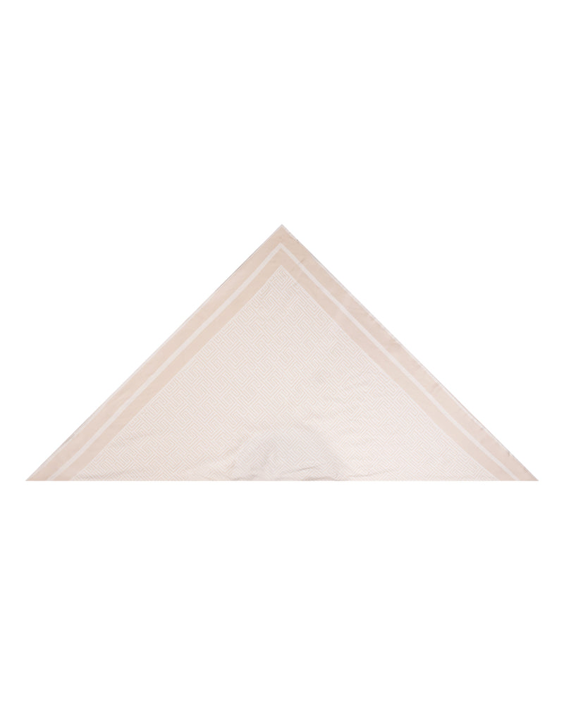 ANTI-SLIP SATIN SHAWL BEIGE