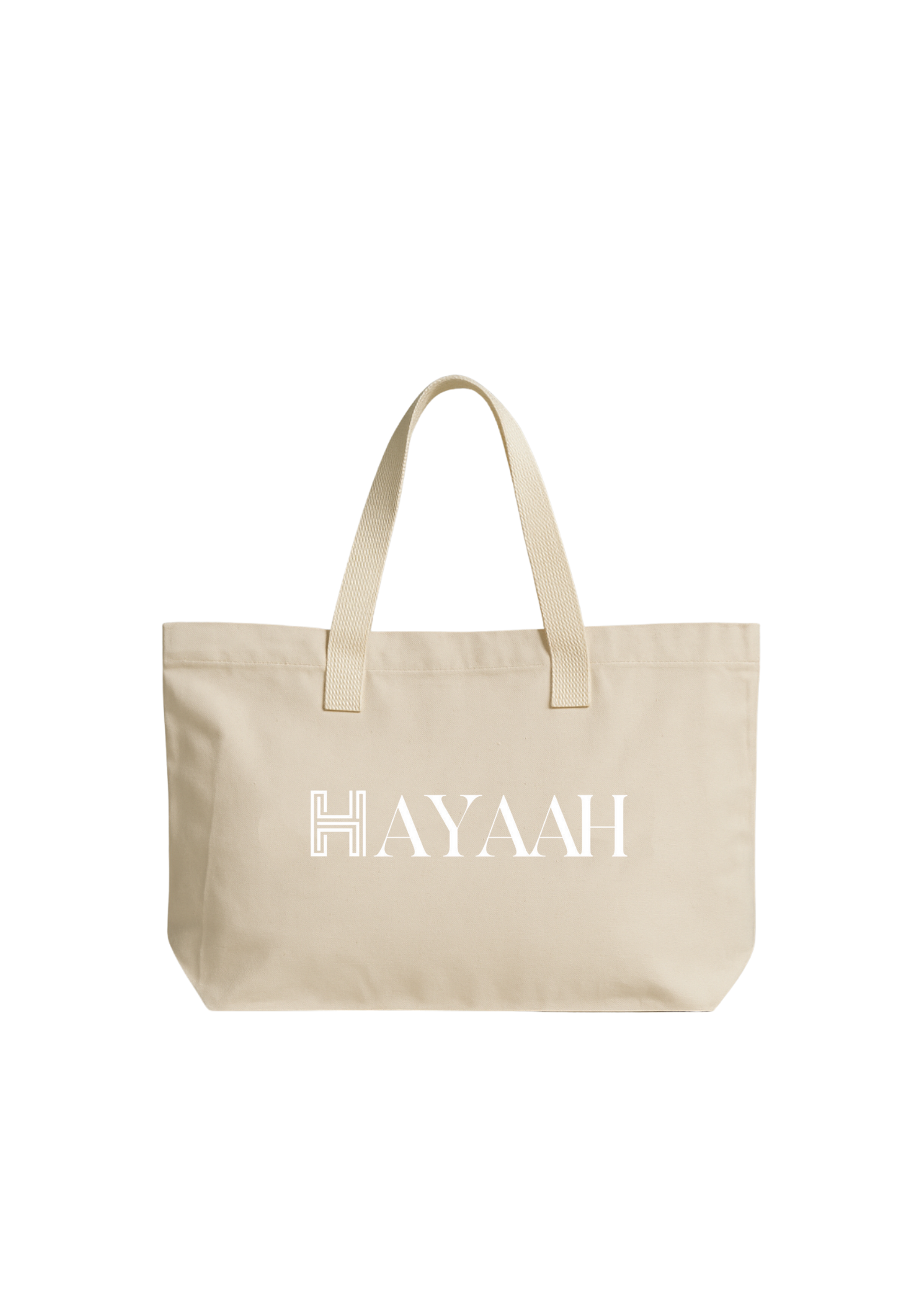 Big canva bag | Warm beige