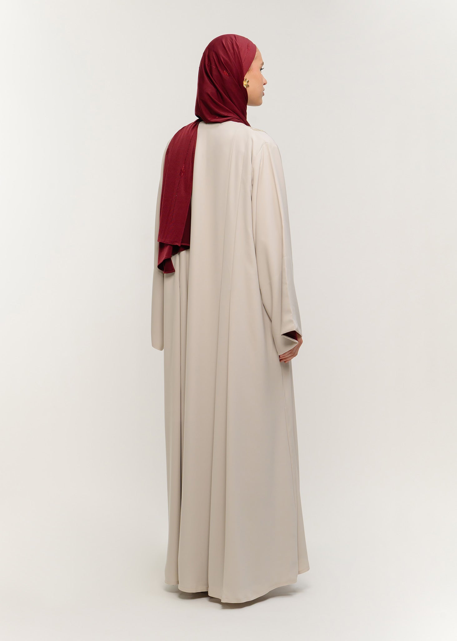 PLIEGUÉ VANILLA/BURGUNDY