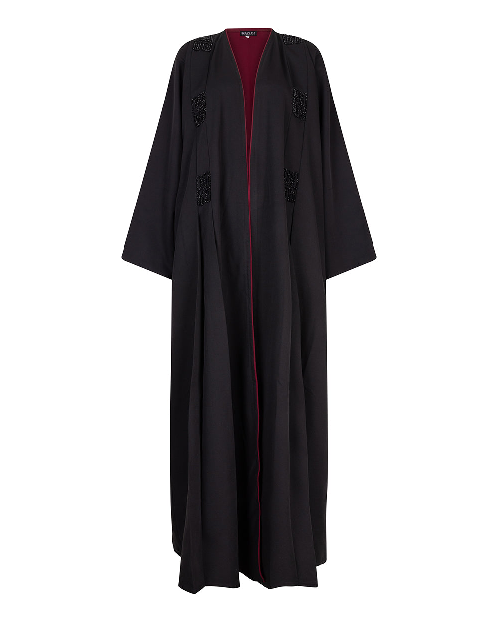 PLIEGUÉ BLACK/BURGUNDY