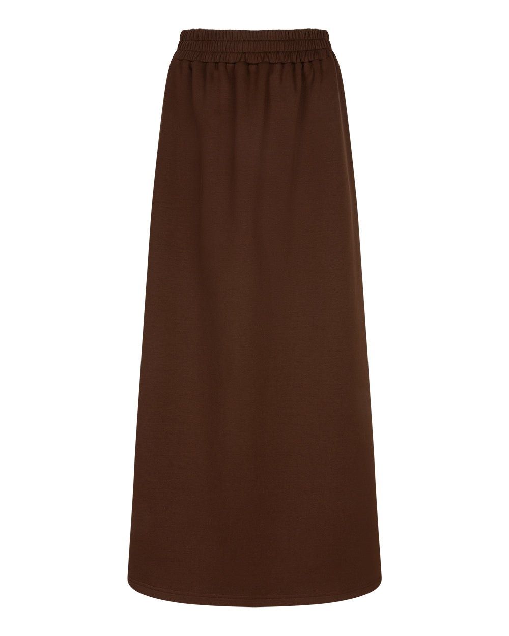 Jersey waistband skirt