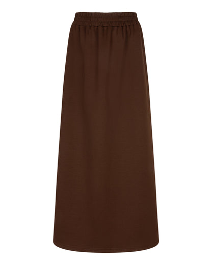 Jersey waistband skirt