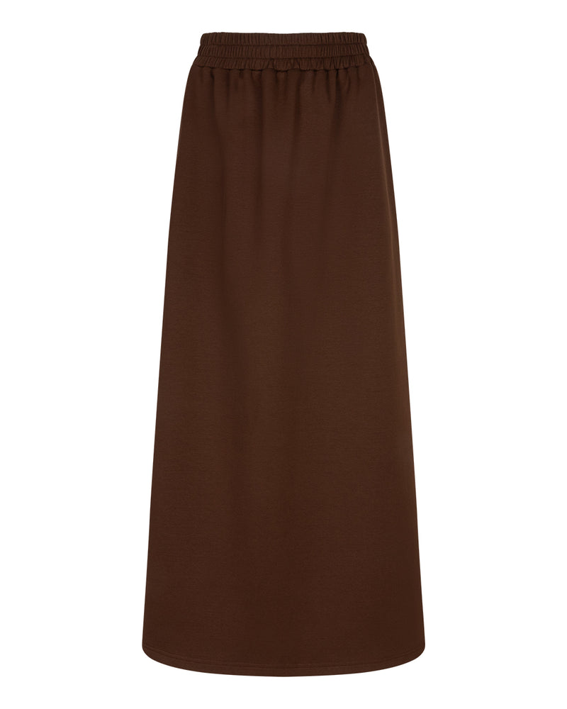 Jersey waistband skirt