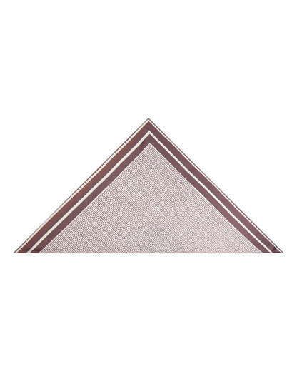ANTI-SLIP SATIN SHAWL TAUPE