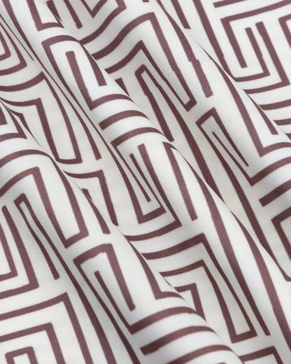 ANTI-SLIP SATIN SHAWL TAUPE