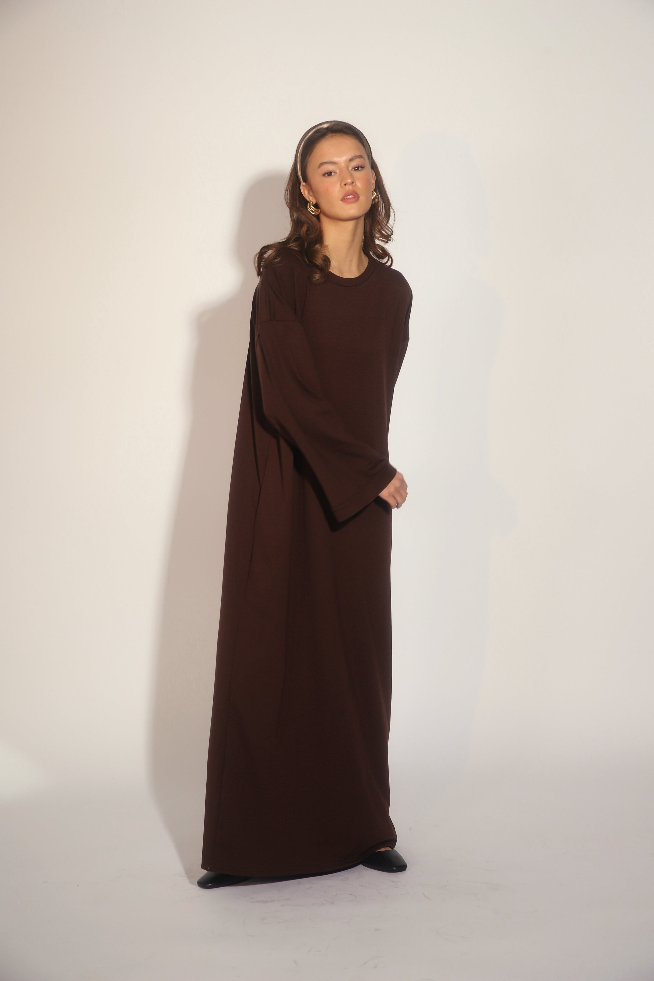 Minimalista Dress Dark brown