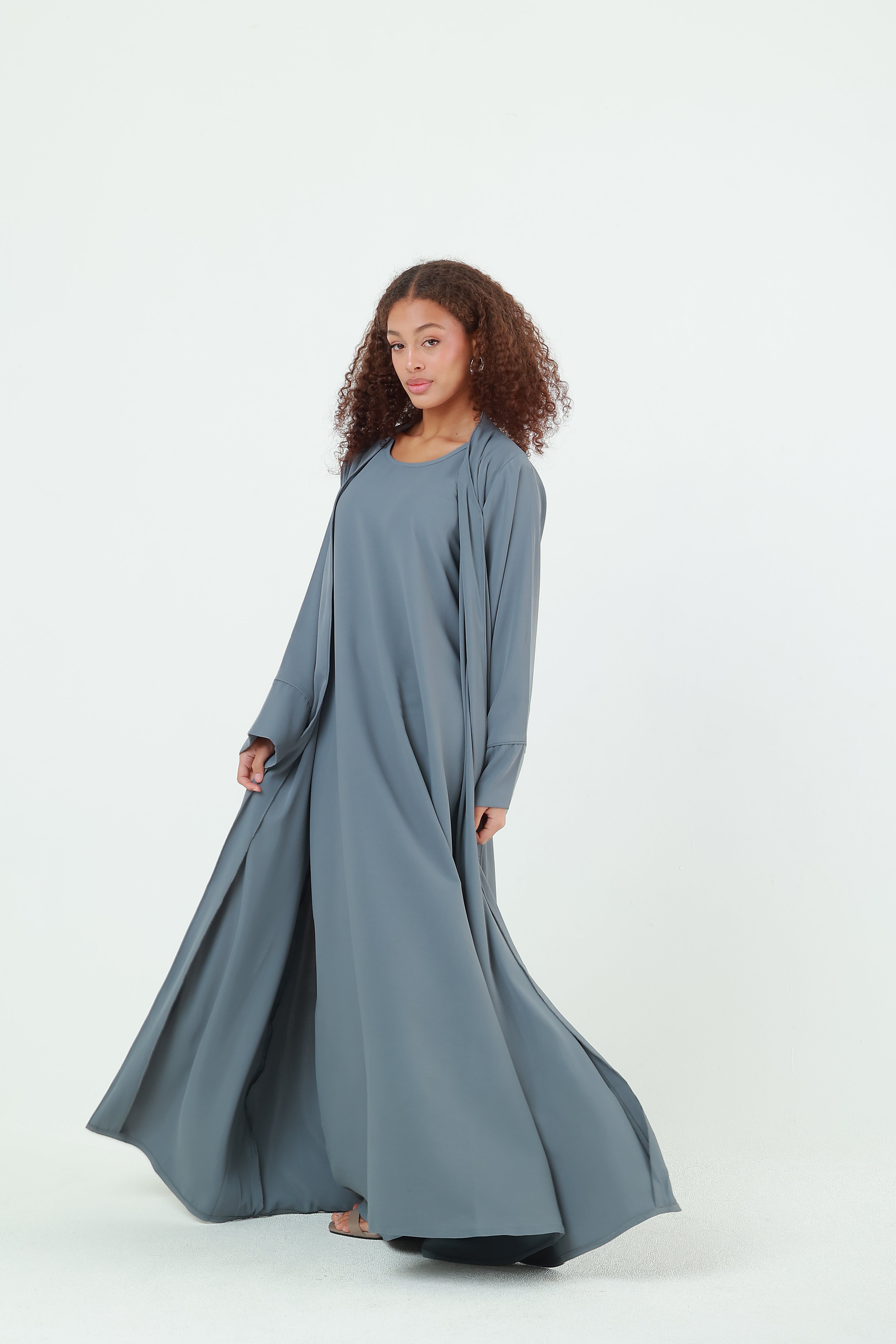 MINIMALISTA GREY SET ABAYA