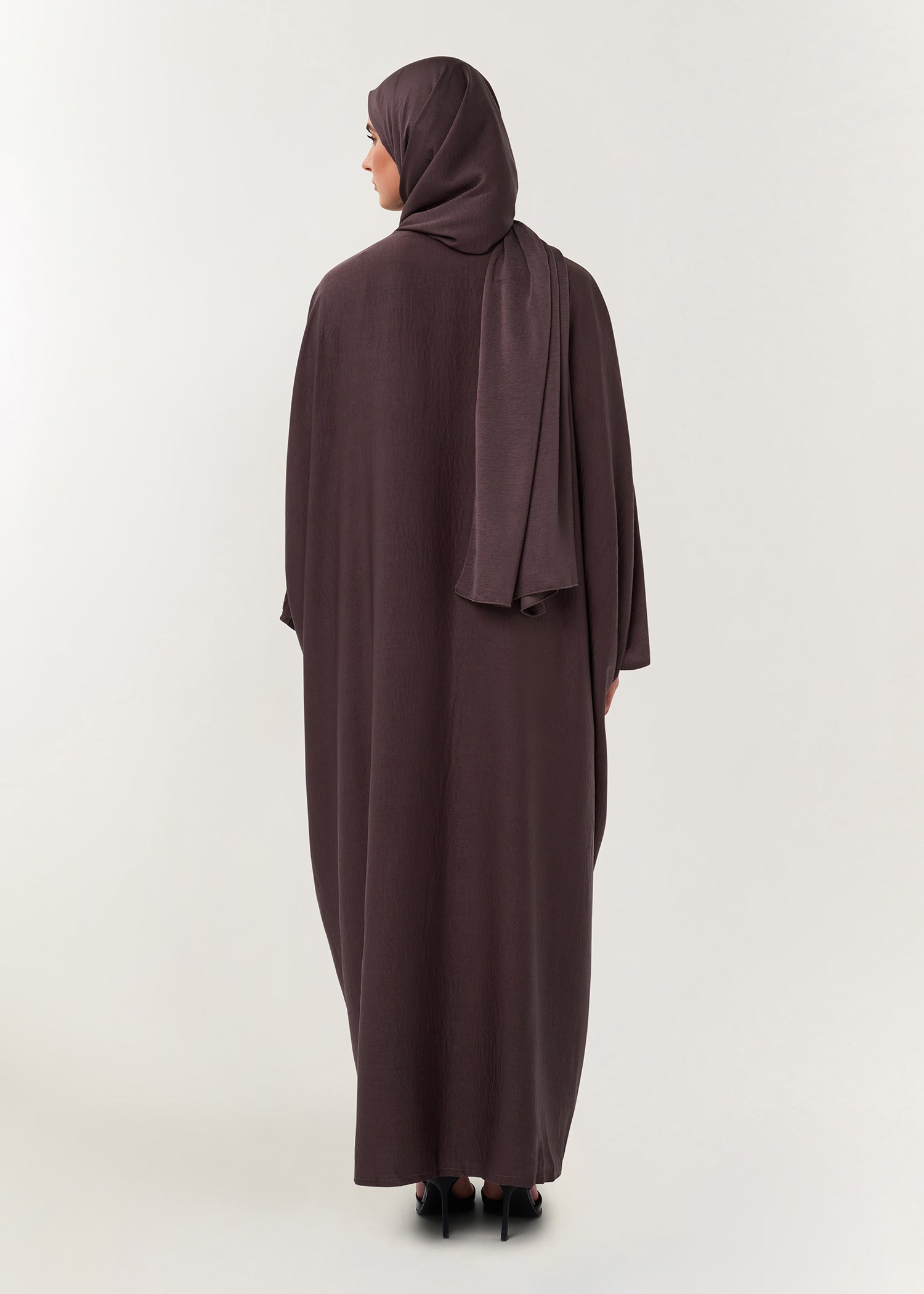 3-delige set Farasha Abaya Brown