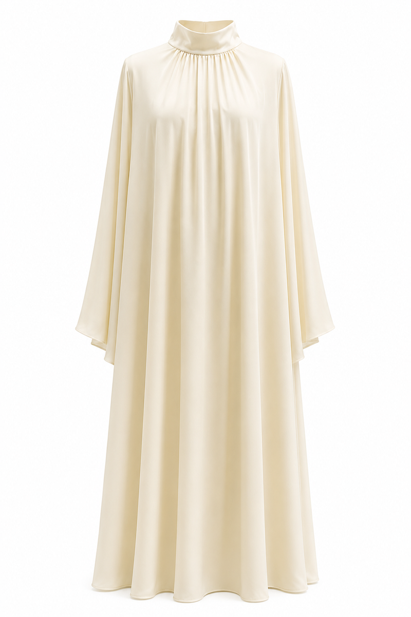 FLOWY DRESS CREAM